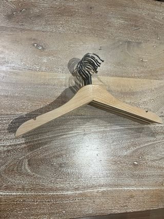 Appendiabiti per bambini in legno e metallo