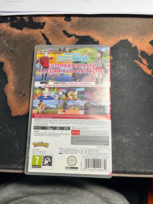 Nintendo Switch Pokémon Scudo