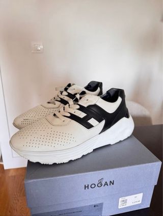Zapatillas Hogan T43 Blanco y Negro