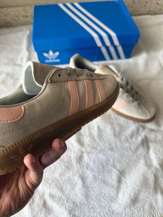 Zapatillas Adidas Spezial Beige/Rosa Pastel
