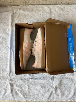Zapatillas Adidas Spezial Beige/Rosa Pastel