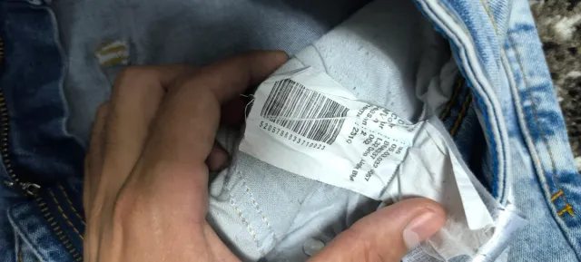 Conjunto Ropa: Camiseta Azul y Jeans