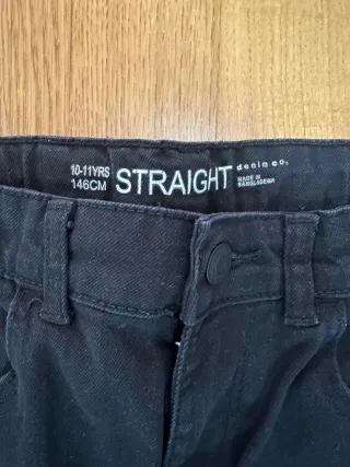 Jeans bambino neri 10-11 anni