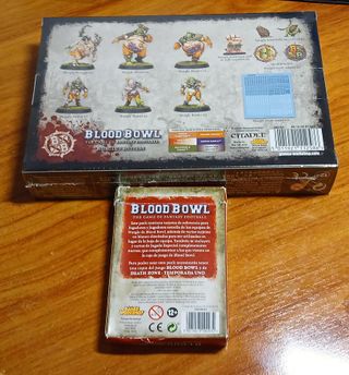Pack Blood Bowl Nurgle Nurgle ́s Rotters + Cartas
