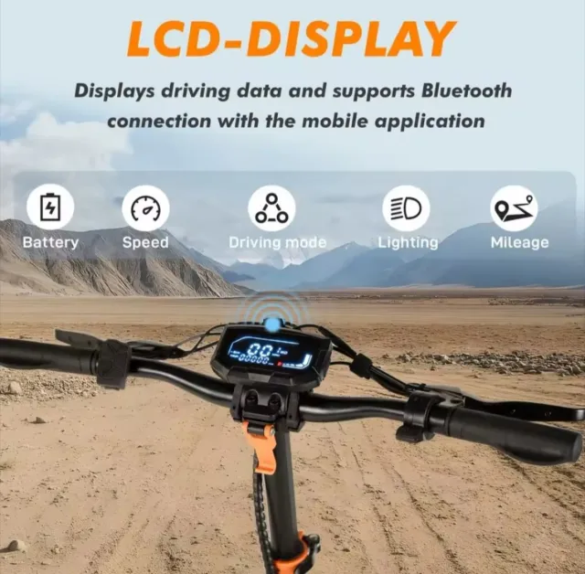 Patinete Eléctrico LEAWIN D2PRO 800W x2