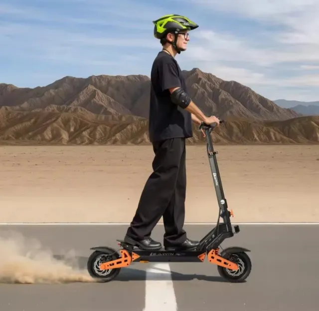 Patinete Eléctrico LEAWIN D2PRO 800W x2