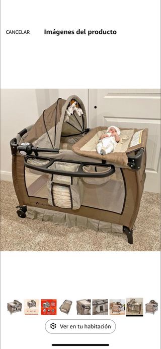 Cuna de viaje para bebé