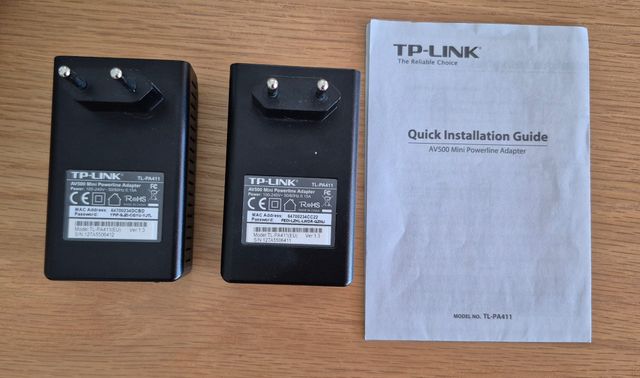 TP-LINK TL-PA411 Powerline AV500 Adaptador