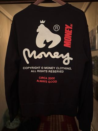 Sudadera Money Clothing Negra