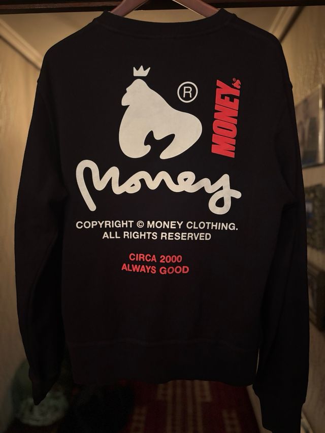 Sudadera Money Clothing Negra