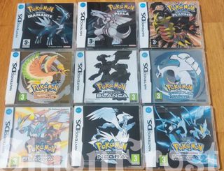 Caja HOLOGRÁFICA TRIÁNGULOS Pokémon Platino DS