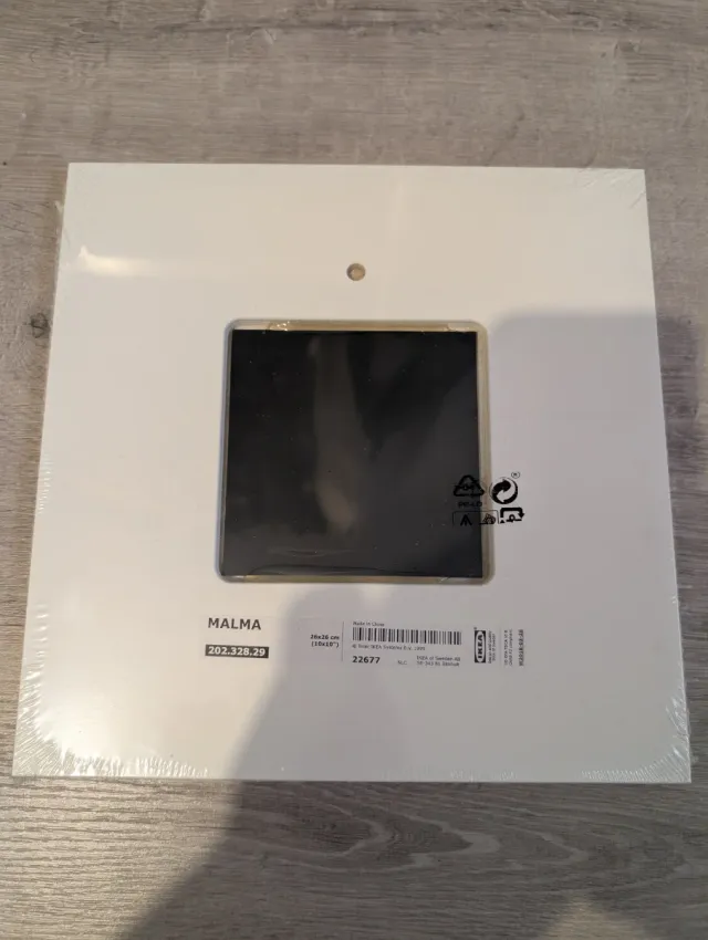 5 Cuadros Espejo Ikea Negros y Blancos