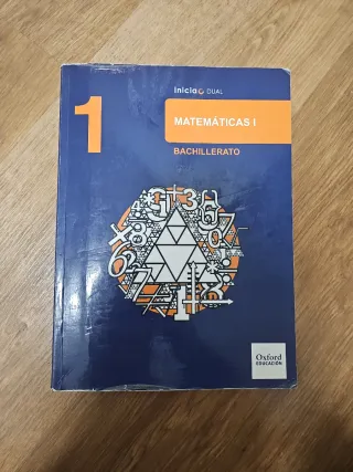 Inicia Matemáticas 1.º Bachillerato. Libro del ...