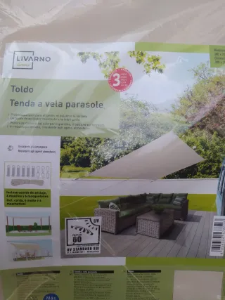 Toldo Vela Livarno Home Beige