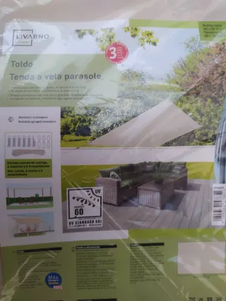 Toldo Vela Livarno Home Beige