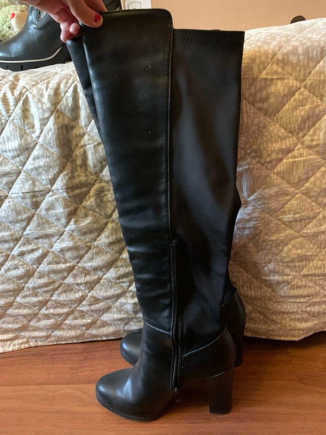 Botas Guess Negras Altas Tacón