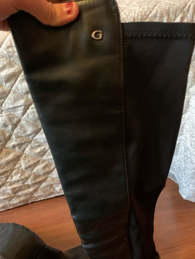 Botas Guess Negras Altas Tacón