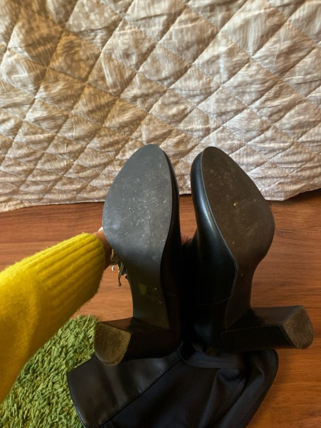 Botas Guess Negras Altas Tacón