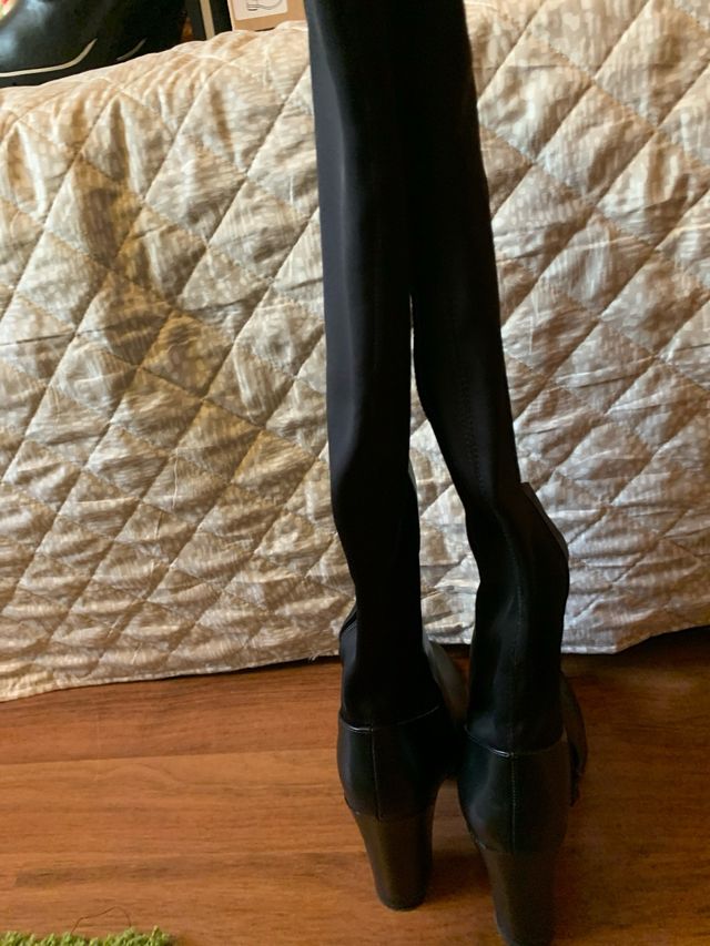 Botas Guess Negras Altas Tacón