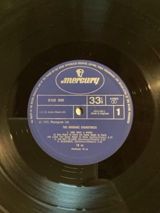 10cc / The Original Soundtrack LP 1975