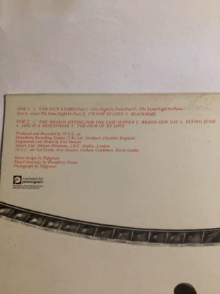 10cc / The Original Soundtrack LP 1975