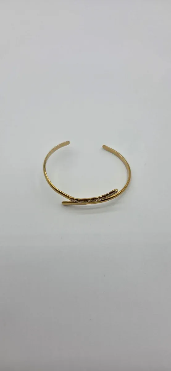 Pulsera Acero Quirúrgico Dorado