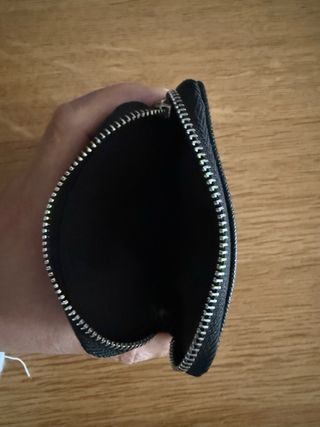 Tarjetero/Monedero Negro