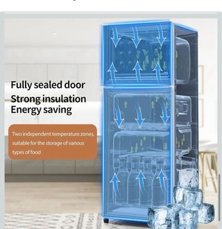 Mini frigorifero Oslghy Nero 92L