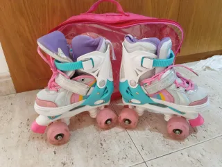 Patines 4 ruedas ajustables Talla 31-34
