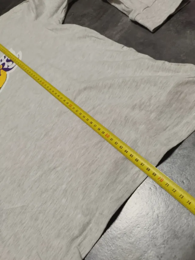 Camiseta NBA Los Angeles Lakers Manga Larga Gris