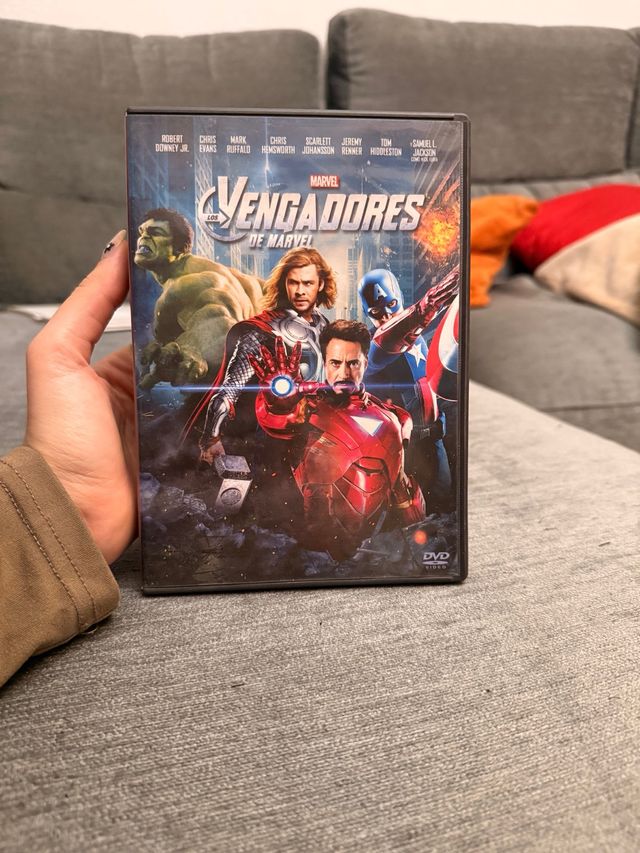 DVD Los Vengadores Marvel
