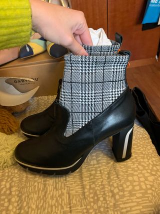 Botas Gadea negras y multicolor