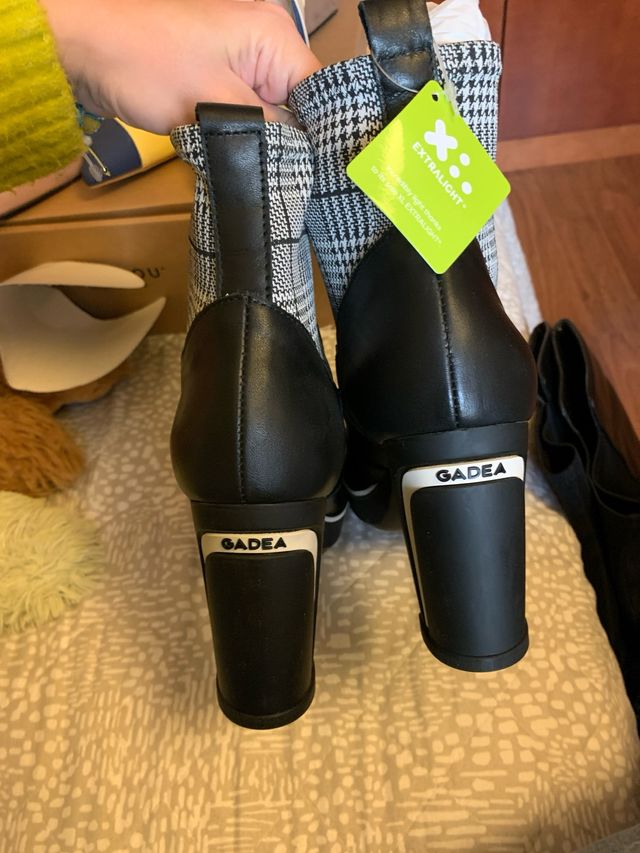 Botas Gadea negras y multicolor