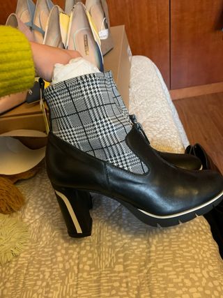 Botas Gadea negras y multicolor