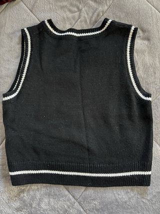 Chaleco de punto Shein calaveras S