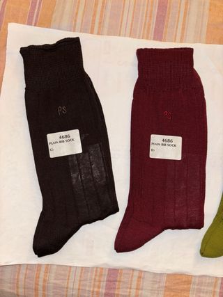 3 Paia Calze NUOVE Leggere Firmate”PAUL SMITH”Orig