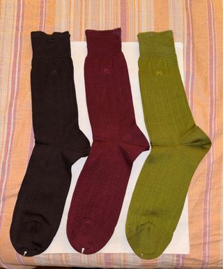 3 Paia Calze NUOVE Leggere Firmate”PAUL SMITH”Orig