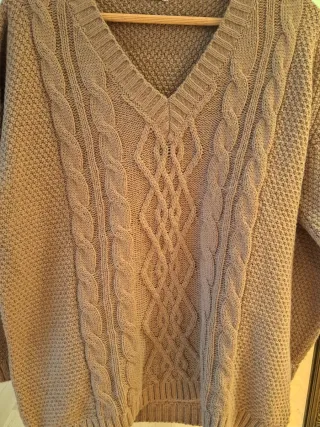 Jersey de ochos camel talla única