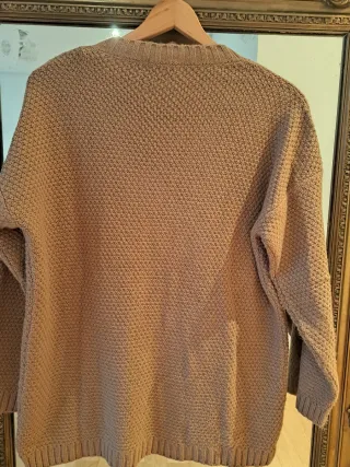 Jersey de ochos camel talla única