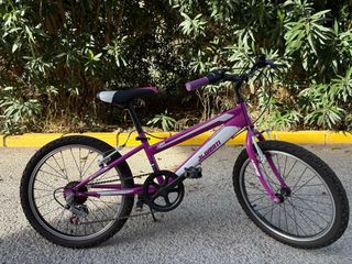 Bicicleta Morada Niña