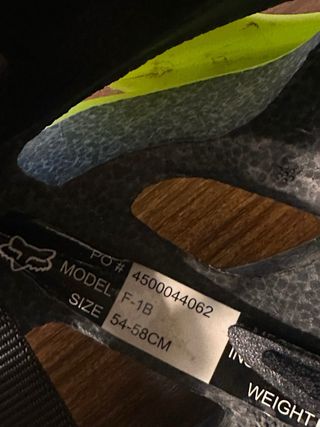 Casco Fox F-1B Talla M