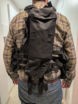 Chaleco Táctico Airsoft Negro