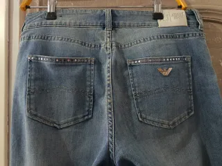 Pantalón retro vintage vaquero Armani Jeans mujer