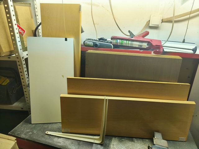 Tableros de madera y soportes