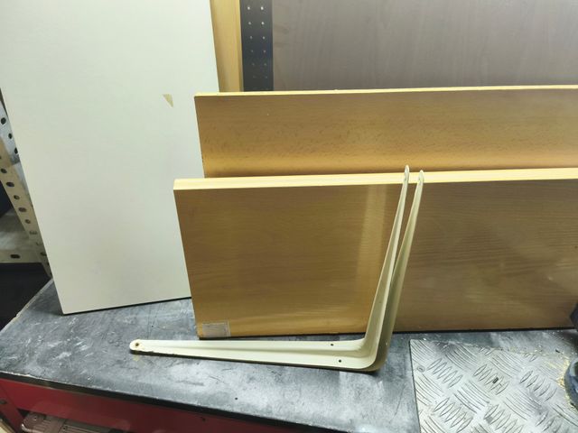 Tableros de madera y soportes