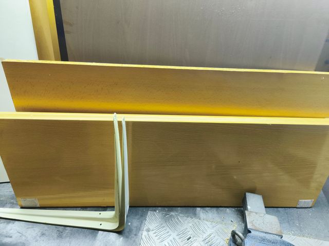 Tableros de madera y soportes