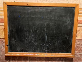 Pizarra de madera con marco 110x 80