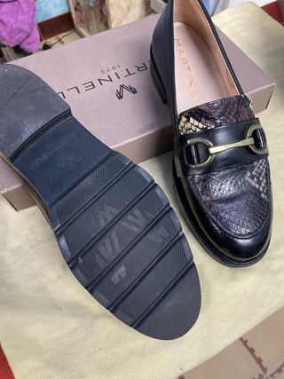 Zapatos Martinelli señora piel serpiente