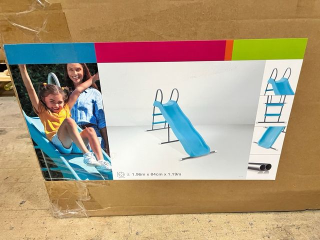 Tobogán Intex Azul y Verde