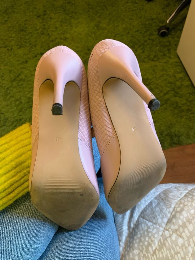 Tacones rosas
